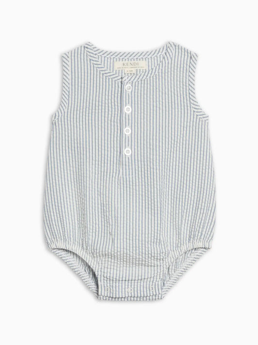 Wren Seersucker Romper